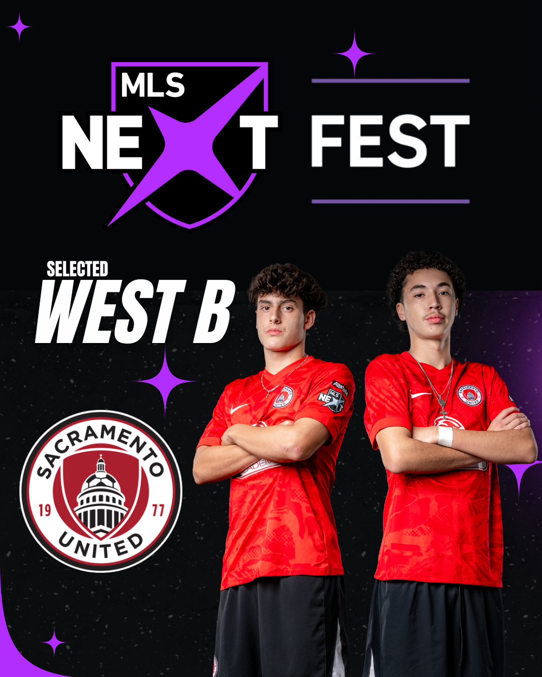 Two 09 Standouts Selected: U17 Best of Match at MLS Next Fest featured image
